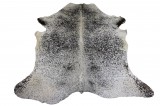 COWHIDE LEATHER BLACK WHITE